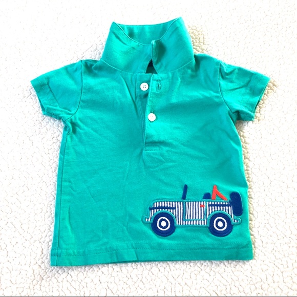Carter's Other - ❤️ 5 for $15 Carter’s Teal Green Collard Top 3 Mo.